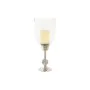 Castiçais DKD Home Decor 16 x 16 x 41 cm Prateado Alumínio Acrílico de DKD Home Decor, Candelabros e suportes para velas - Re...