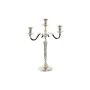 Candelabro DKD Home Decor 26 x 10 x 35 cm Argentato Alluminio di DKD Home Decor, Candelieri e portacandele - Rif: S3044920, P...