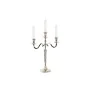 Candelabro DKD Home Decor 26 x 10 x 35 cm Argentato Alluminio di DKD Home Decor, Candelieri e portacandele - Rif: S3044920, P...