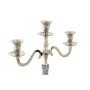 Candelabro DKD Home Decor 26 x 10 x 35 cm Argentato Alluminio di DKD Home Decor, Candelieri e portacandele - Rif: S3044920, P...