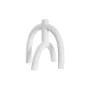 Candle Holder DKD Home Decor Scandi 21,5 x 21,5 x 23 cm White Resin by DKD Home Decor, Candelabras and candle holders - Ref: ...