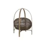 Portavelas DKD Home Decor Natural Marrón Bambú 33 x 33 x 42 cm de DKD Home Decor, Candelabros y portavelas - Ref: S3044930, P...