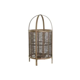 Portavelas DKD Home Decor Natural Marrón 31 x 31 x 60 cm de DKD Home Decor, Candelabros y portavelas - Ref: S3044932, Precio:...