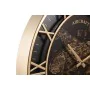 Orologio da Parete DKD Home Decor Aereo Cristallo Dorato Ferro Marrone scuro (52 x 5 x 52 cm) di DKD Home Decor, Orologi da p...