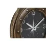 Horloge Murale DKD Home Decor 43 x 8 x 71 cm Verre Noir Doré Fer (2 Unités) de DKD Home Decor, Pendules murales - Réf : S3044...