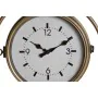 Reloj de Pared DKD Home Decor 43 x 14,5 x 47 cm Cristal Gris Dorado Hierro Tradicional (2 Unidades) de DKD Home Decor, Reloje...