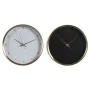 Table clock DKD Home Decor 25,7 x 4,2 x 25,7 cm Lady Golden Aluminium (2 Units) by DKD Home Decor, Desk & Shelf Clocks - Ref:...