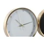 Table clock DKD Home Decor 25,7 x 4,2 x 25,7 cm Lady Golden Aluminium (2 Units) by DKD Home Decor, Desk & Shelf Clocks - Ref:...