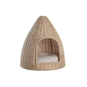 Pet bed DKD Home Decor 45 x 45 x 57 cm Natural Rattan by DKD Home Decor, Beds - Ref: S3044976, Price: 93,87 €, Discount: %