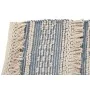 Alfombra DKD Home Decor 180 x 120 x 2 cm Azul Algodón Blanco Boho de DKD Home Decor, Alfombras infantiles - Ref: S3044999, Pr...