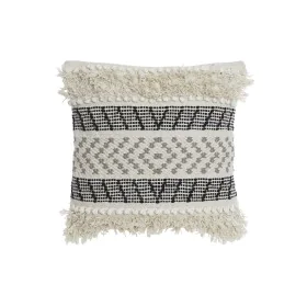 Coussin DKD Home Decor Noir Beige 45 x 10 x 45 cm Boho de DKD Home Decor, Coussins - Réf : S3045001, Prix : 19,01 €, Remise : %