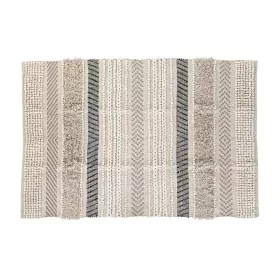 Tapete DKD Home Decor 180 x 120 x 1 cm Preto Bege Algodão Boho de DKD Home Decor, Tapetes infantis - Ref: S3045002, Preço: 81...