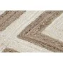 Alfombra DKD Home Decor Scandi Blanco Marrón claro Jute (150 x 150 x 1 cm) de DKD Home Decor, Alfombras infantiles - Ref: S30...