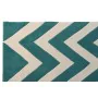 Alfombra DKD Home Decor 160 x 230 x 2 cm Poliéster Zig-zag Bicolor de DKD Home Decor, Alfombras infantiles - Ref: S3045039, P...