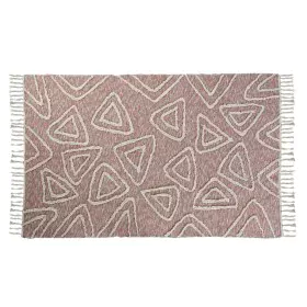 Teppich DKD Home Decor Rosa Terrakotta Weiß Randbereich Urban (120 x 180 x 1 cm) von DKD Home Decor, Teppiche - Ref: S3045054...