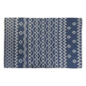 Teppich DKD Home Decor Blau Weiß Araber (120 x 180 x 1 cm) von DKD Home Decor, Teppiche - Ref: S3045060, Preis: 48,28 €, Raba...