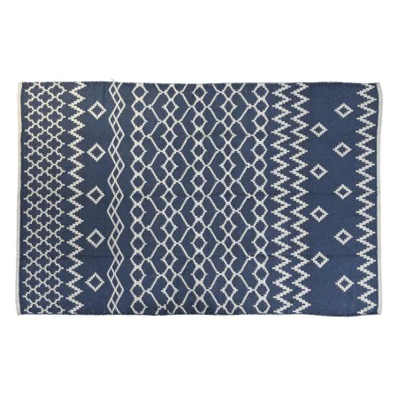 Teppich DKD Home Decor Blau Weiß Araber (120 x 180 x 1 cm) von DKD Home Decor, Teppiche - Ref: S3045060, Preis: 48,28 €, Raba...