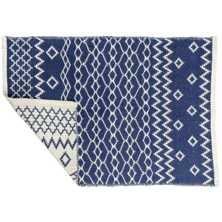 Tapete DKD Home Decor Azul Poliéster Árabe 160 x 230 x 1 cm de DKD Home Decor, Tapetes infantis - Ref: S3045061, Preço: 53,34...