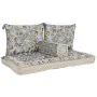 Poltrona de jardim DKD Home Decor Azul Bege 155 x 76 x 65 cm 150 x 76 x 20 cm de DKD Home Decor, Poltronas - Ref: S3045066, P...