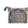 Almofada DKD Home Decor Laranja Azul celeste Azul Marinho Mandala 40 x 10 x 40 cm (3 Peças) de DKD Home Decor, Almofadas - Re...