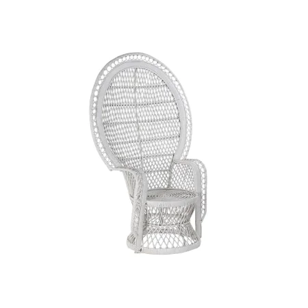 Sillón de jardín DKD Home Decor Blanco 102 x 66 x 146 cm 97 x 66 x 144 cm de DKD Home Decor, Sillones - Ref: S3052541, Precio...