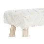 Poggiapiedi DKD Home Decor Bianco Marrone Città 60 x 30 x 40 cm di DKD Home Decor, Ottomane e poggiapiedi - Rif: S3052587, Pr...