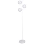 Luminária de chão DKD Home Decor 35 x 25 x 167 cm Cristal Metal Branco 220 V 50 W de DKD Home Decor, Candeeiros de pé - Ref: ...