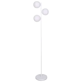 Floor Lamp DKD Home Decor 35 x 25 x 167 cm Crystal Metal White 220 V 50 W by DKD Home Decor, Floor Lamps & Torchieres - Ref: ...