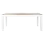 Table de Salle à Manger DKD Home Decor Blanc Marron Bois d'acacia Bois de manguier 200 x 100 x 80 cm de DKD Home Decor, Table...