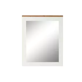 Espelho de parede DKD Home Decor Branco Castanho Acácia Madeira de mangueira Urbana 90 x 1,5 x 113 cm de DKD Home Decor, Espe...