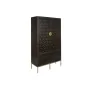 Armario DKD Home Decor 100 x 40 x 175 cm Negro Metal Acacia de DKD Home Decor, Armarios y aparadores - Ref: S3052667, Precio:...