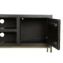 TV-Möbel DKD Home Decor 140 x 40 x 55 cm Schwarz Metall Akazienholz von DKD Home Decor, TV-Ständer und -Tische - Ref: S305266...