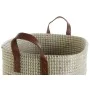 Juego de Cestas DKD Home Decor Natural Marrón claro Poliuretano Hierba marina 38 x 38 x 35 cm de DKD Home Decor, Cajas - Ref:...