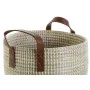 Juego de Cestas DKD Home Decor Natural Marrón claro Poliuretano Hierba marina 41 x 41 x 29 cm de DKD Home Decor, Cajas - Ref:...