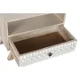 Mesa de Cabeceira DKD Home Decor Branco Natural Madeira de mangueira 55 x 35 x 45 cm de DKD Home Decor, Mesinhas de cabeceira...