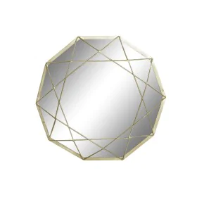 Espejo de pared DKD Home Decor 50 x 5 x 52 cm Cristal Dorado Hierro de DKD Home Decor, Espejos de pared - Ref: S3052698, Prec...