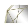 Espelho de parede DKD Home Decor 50 x 5 x 52 cm Cristal Dourado Ferro de DKD Home Decor, Espelhos de parede - Ref: S3052698, ...