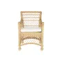 Fauteuil DKD Home Decor Blanc Naturel 56 x 63 x 86 cm de DKD Home Decor, Chaises - Réf : S3052720, Prix : 208,94 €, Remise : %