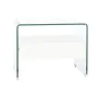 Mesa de Cabeceira DKD Home Decor Branco Transparente Cristal Madeira MDF 50 x 40 x 45,5 cm de DKD Home Decor, Mesinhas de cab...