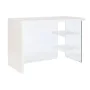 Bureau DKD Home Decor Blanc Transparent Verre Bois MDF 120 x 50 x 76 cm de DKD Home Decor, Bureaux et tables d'ordinateurs - ...