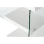 Desk DKD Home Decor White Transparent Crystal MDF Wood 120 x 50 x 76 cm by DKD Home Decor, Computer desks and tables - Ref: S...