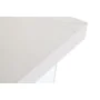 Scrivania DKD Home Decor Bianco Trasparente Cristallo Legno MDF 120 x 50 x 76 cm di DKD Home Decor, Scrivanie e tavoli per co...