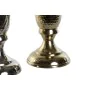 Vaso DKD Home Decor Dourado Prateado Alumínio 13 x 13 x 33 cm (2 Unidades) de DKD Home Decor, Jarrões - Ref: S3052770, Preço:...