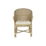 Fauteuil DKD Home Decor Blanc Marron 66 x 50 x 90 cm de DKD Home Decor, Fauteuils - Réf : S3052776, Prix : 147,11 €, Remise : %