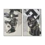 Painting DKD Home Decor African Woman Tropical 84 x 4,5 x 123 cm (2 Units) by DKD Home Decor, Prints on Canvas - Ref: S305280...