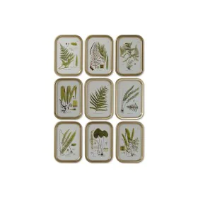 Cuadro DKD Home Decor Moderno Plantas botánicas 30 x 2 x 45 cm (9 Unidades) de DKD Home Decor, Impresiones sobre lienzo - Ref...