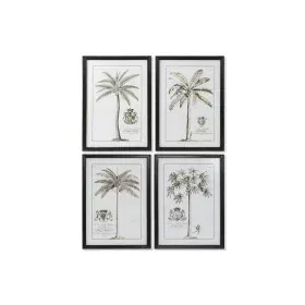 Cuadro DKD Home Decor Palmeras Colonial 50 x 2,5 x 70 cm (4 Unidades) de DKD Home Decor, Impresiones sobre lienzo - Ref: S305...