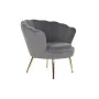 Siège DKD Home Decor Gris Doré Métal 85 x 85 x 91 cm de DKD Home Decor, Chaises - Réf : S3052842, Prix : 197,17 €, Remise : %