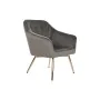 Siège DKD Home Decor Doré Gris foncé Métal 74 x 74 x 90 cm de DKD Home Decor, Chaises - Réf : S3052847, Prix : 170,48 €, Remi...