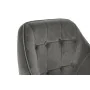 Siège DKD Home Decor Doré Gris foncé Métal 74 x 74 x 90 cm de DKD Home Decor, Chaises - Réf : S3052847, Prix : 170,48 €, Remi...